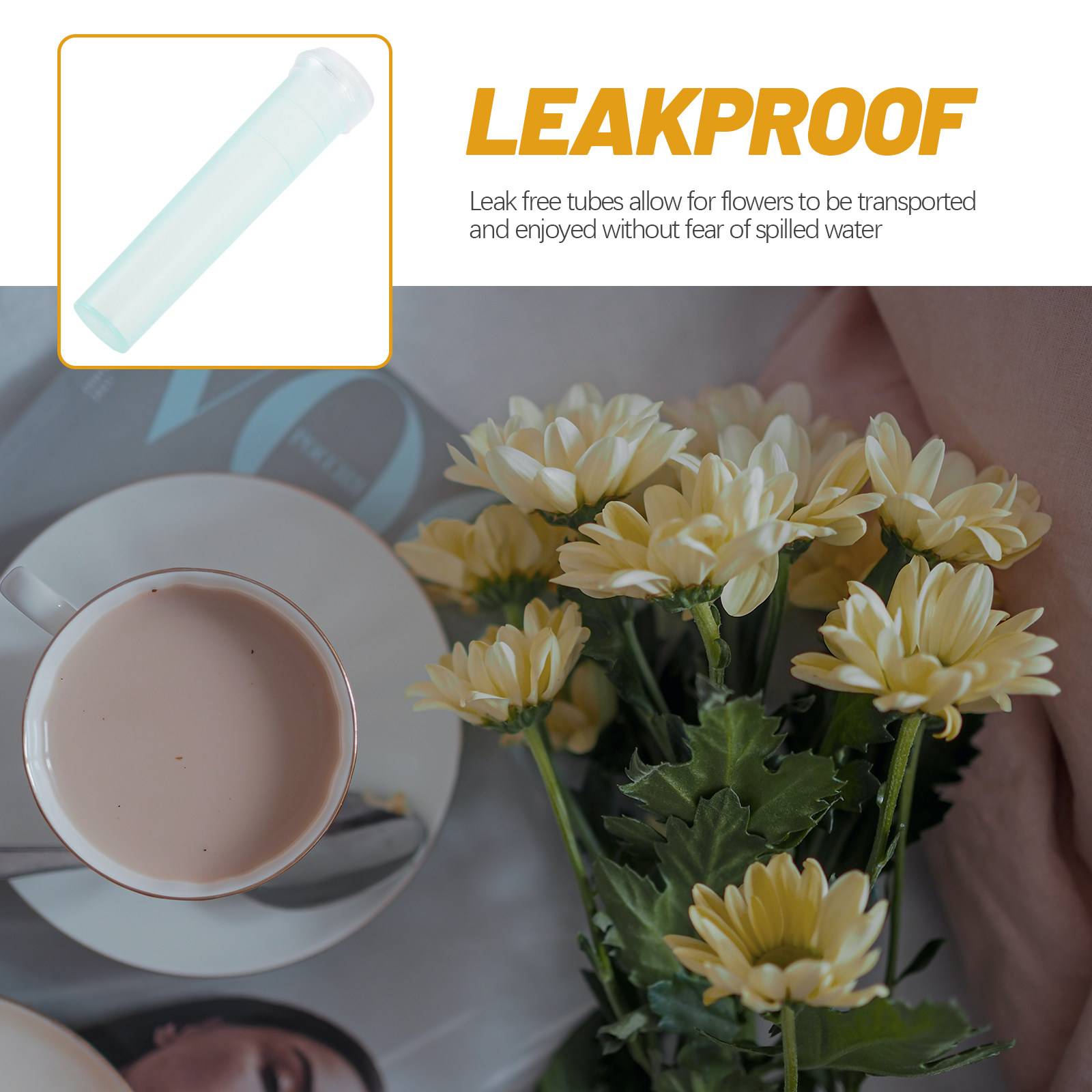 20Pcs Floral Water Tubes Fresh - The Florist Supply Shop บทวิจารณ์และราคา
