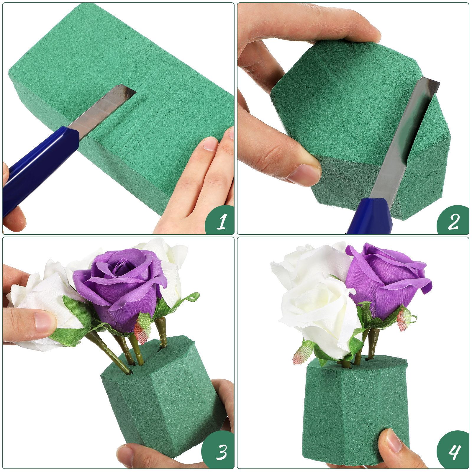 12Pcs Floral Foam Blocks Easy  - Easy Florist Supply บทวิจารณ์และราคา