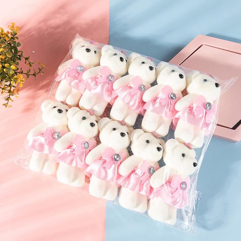 10pcs/Bag Bouquet Bear Ice Cre - Flower Supplies บทวิจารณ์และราคา