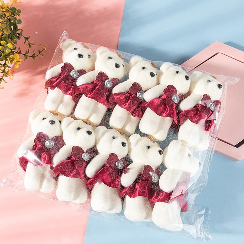 10pcs/Bag Bouquet Bear Ice Cre - Flower Supplies บทวิจารณ์และราคา