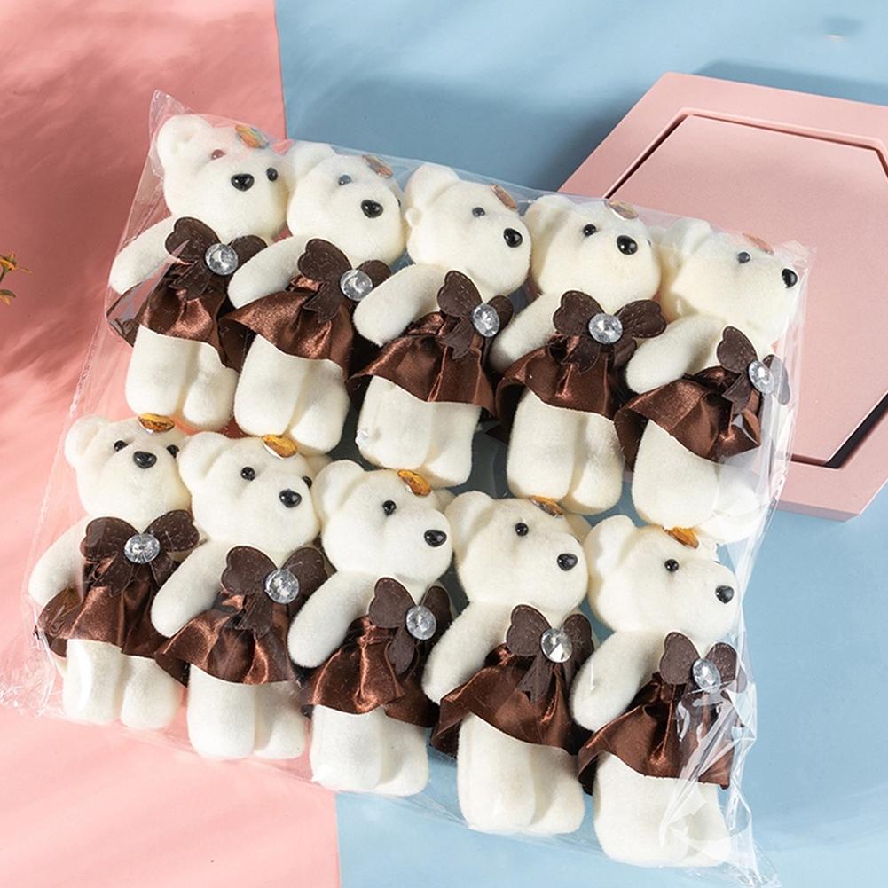 10pcs/Bag Bouquet Bear Ice Cre - Flower Supplies บทวิจารณ์และราคา