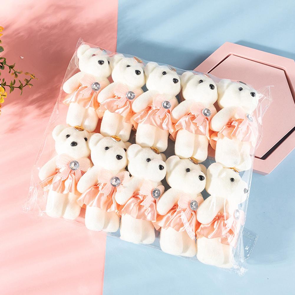 10pcs/Bag Bouquet Bear Ice Cre - Flower Supplies บทวิจารณ์และราคา