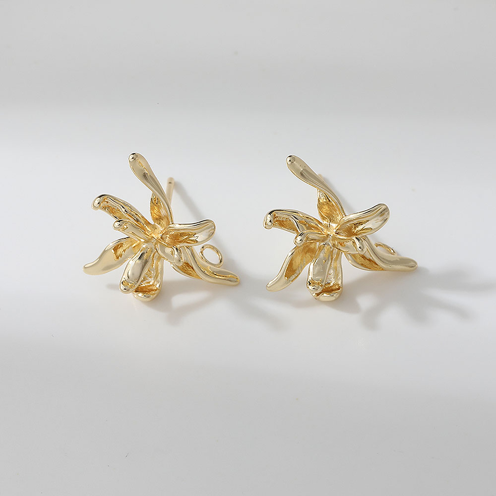 4PCS Dainty Flower Shape Ear S - Flower Supplies บทวิจารณ์และราคา