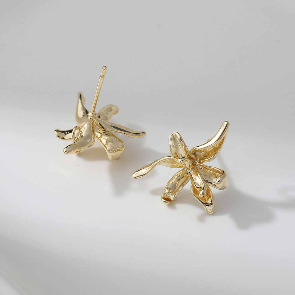 4PCS Dainty Flower Shape Ear S - Flower Supplies บทวิจารณ์และราคา