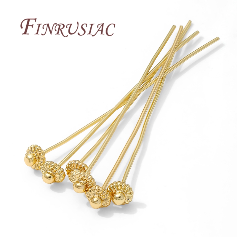 10/20Pcs/Lot 18K Gold-plated P - Flower Supplies บทวิจารณ์และราคา