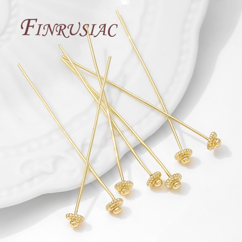 10/20Pcs/Lot 18K Gold-plated P - Flower Supplies บทวิจารณ์และราคา