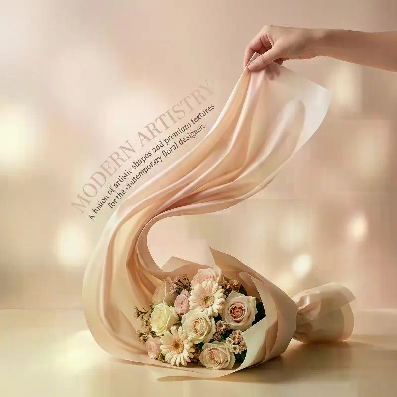 Wrapping Paper Soft Milk Cotto - The Florist Supply Shop บทวิจารณ์และราคา
