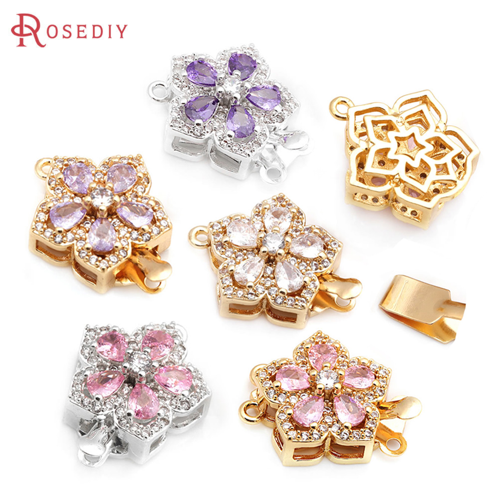 4 Sets Full Size 21x15MM 18K G - Flower Supplies บทวิจารณ์และราคา