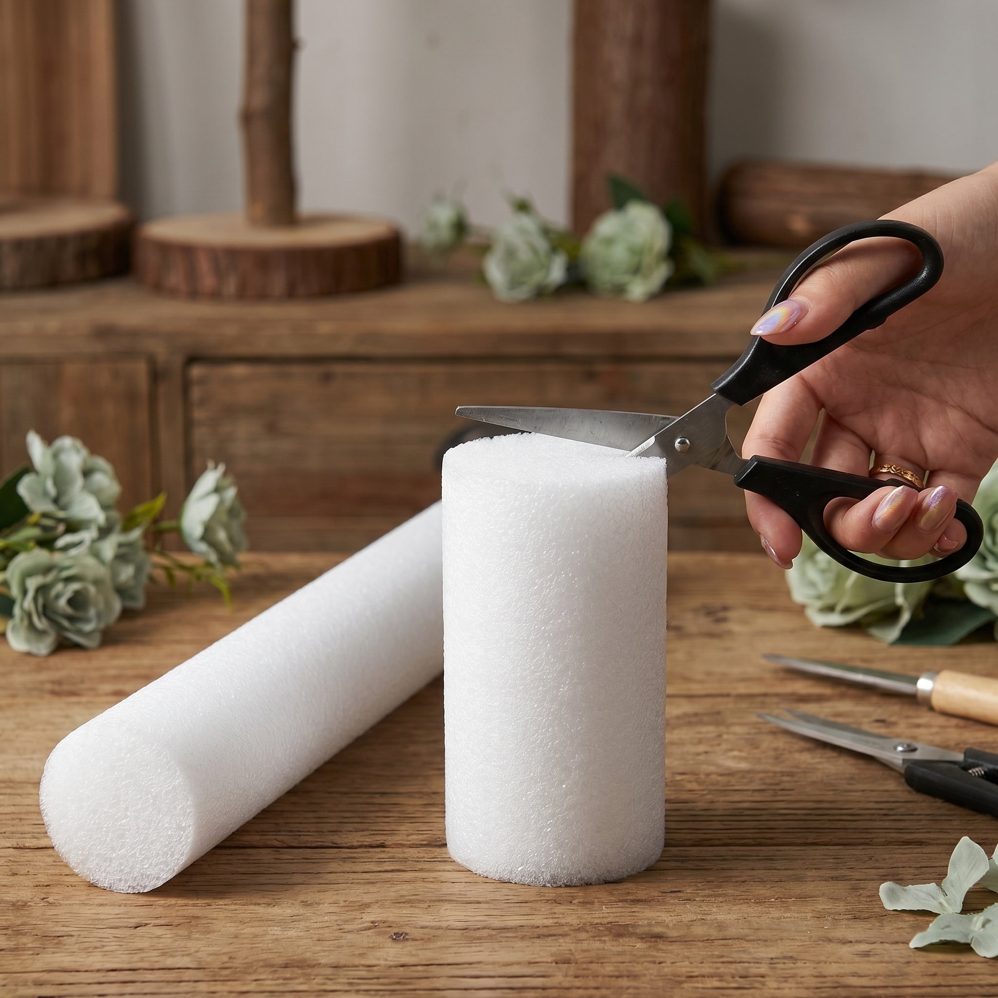 5Pcs Foam Rods Flower Arrangin - Easy Florist Supply บทวิจารณ์และราคา