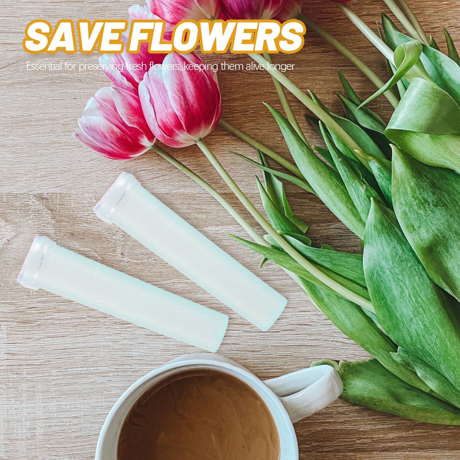 20Pcs Leak Free Floral Water T - The Florist Supply Shop บทวิจารณ์และราคา