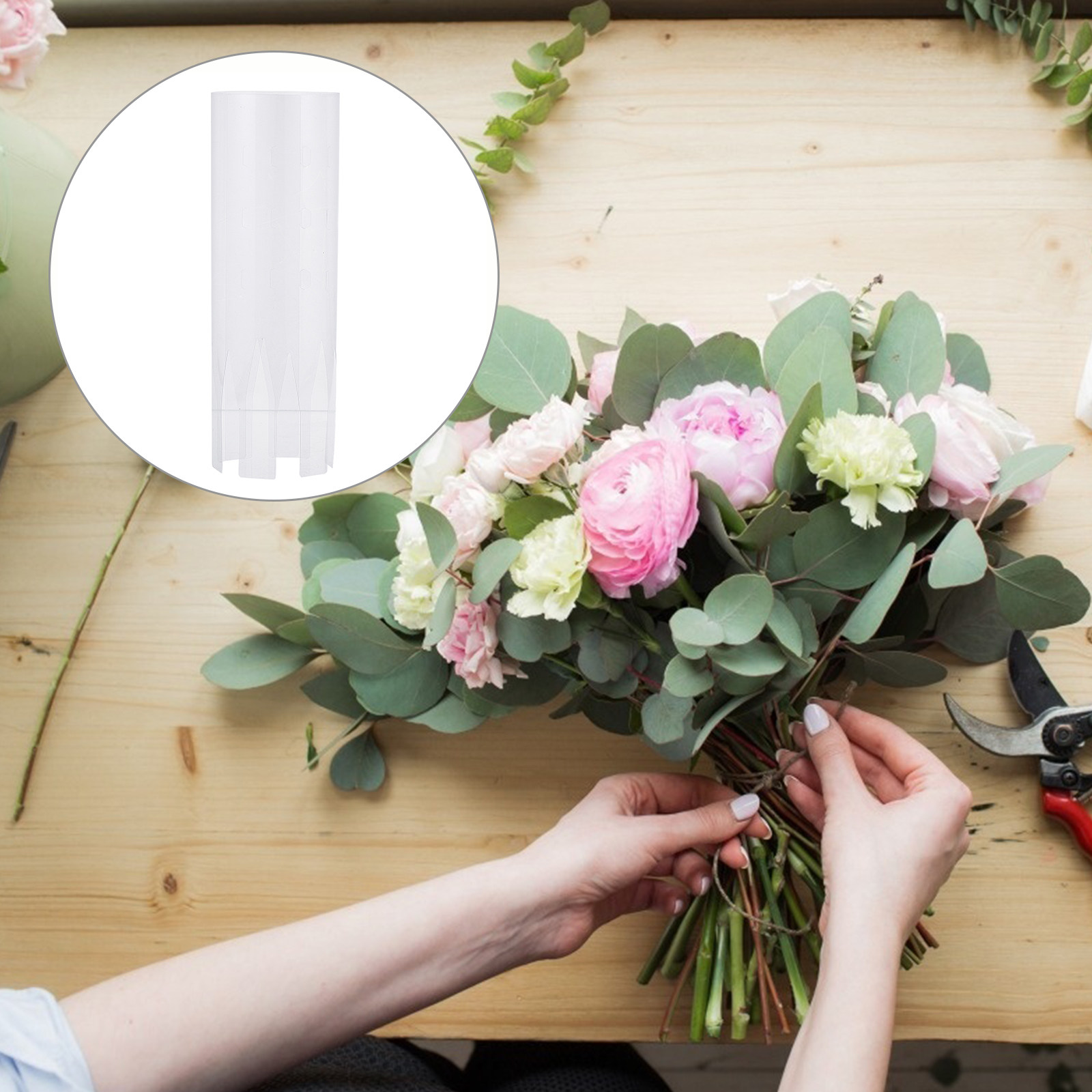 10Pcs Plastic Bouquet Base for - The Florist Supply Shop บทวิจารณ์และราคา