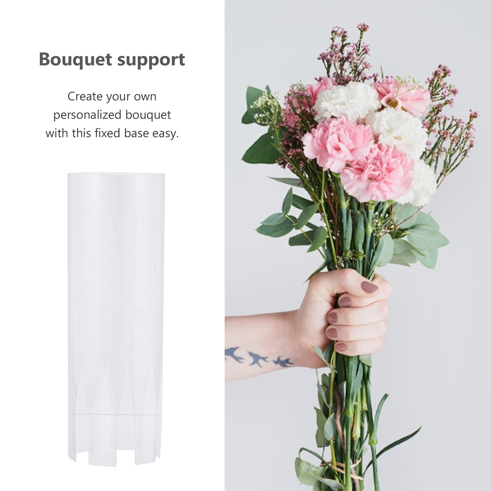 10Pcs Plastic Bouquet Base for - The Florist Supply Shop บทวิจารณ์และราคา