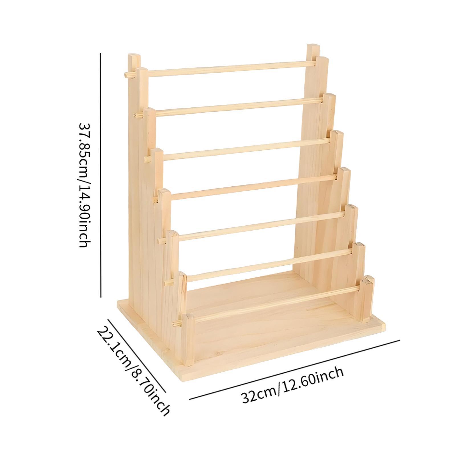 Wooden Ribbon Organizer Rack B - The Florist Supply Shop บทวิจารณ์และราคา